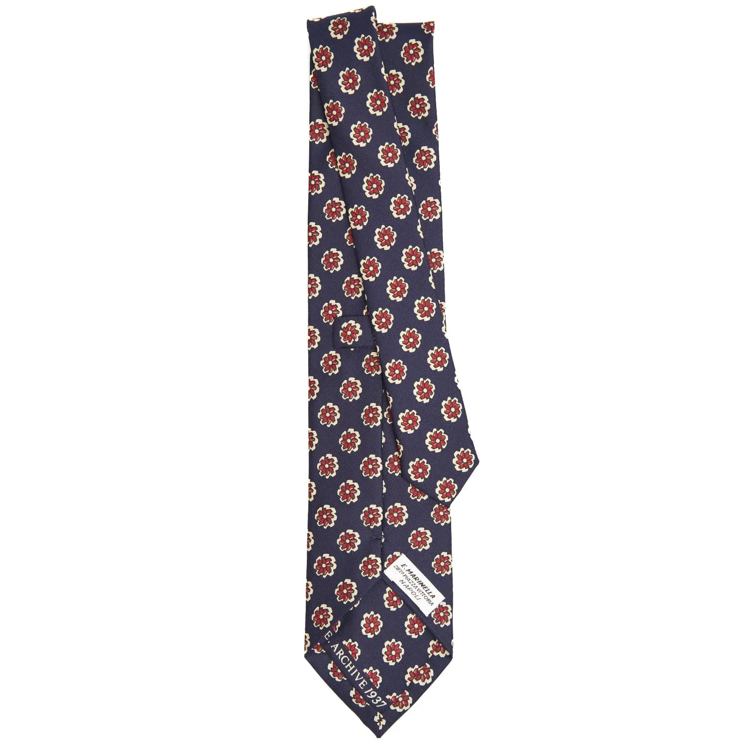 DARK BLUE SILK TIE