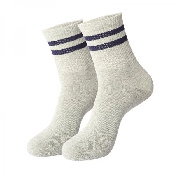 Deodorant Stripe Thin Sports Cotton Socks 04682820C