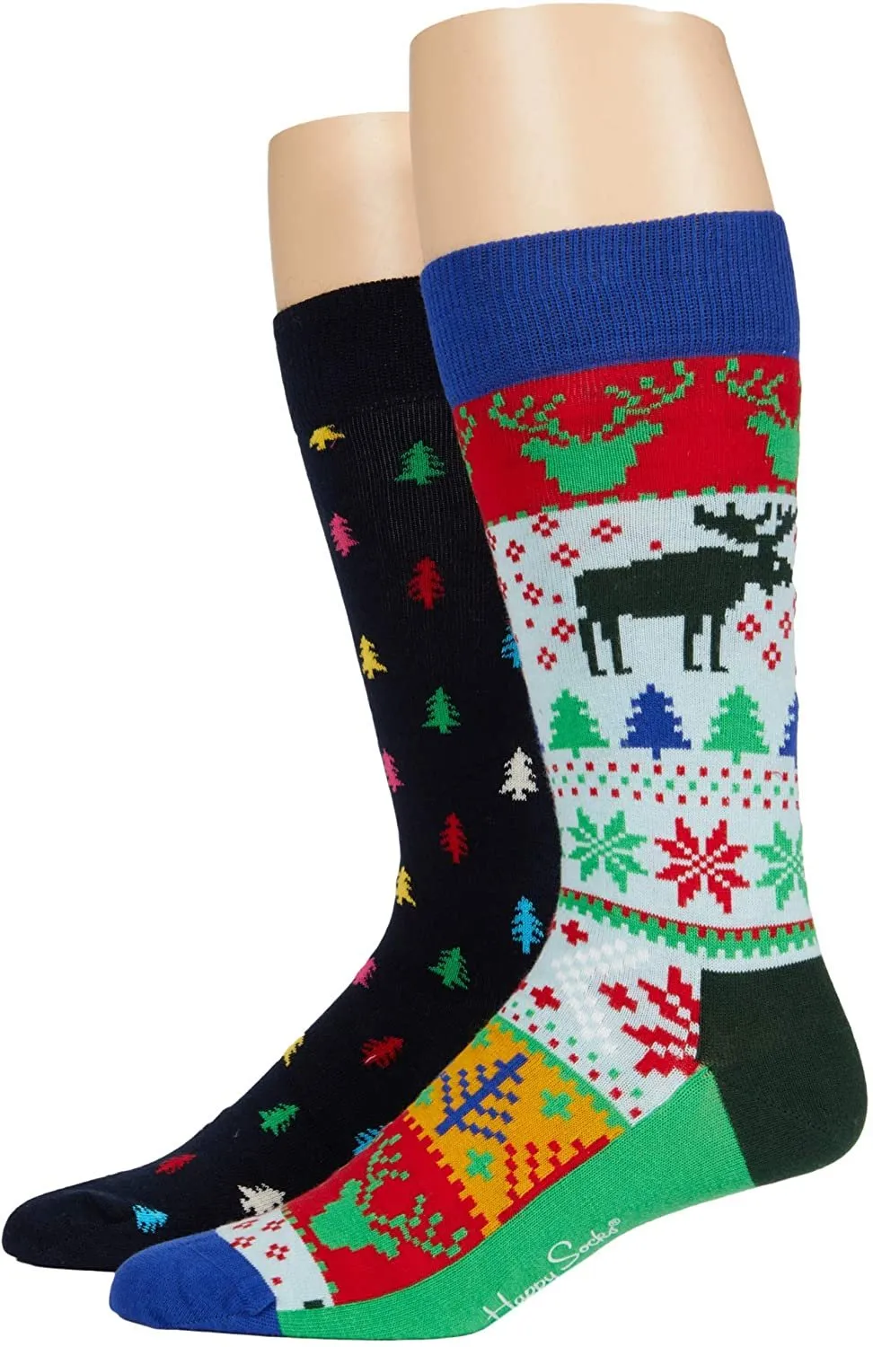 Fair Isle Socks 2-Pack Gift Box