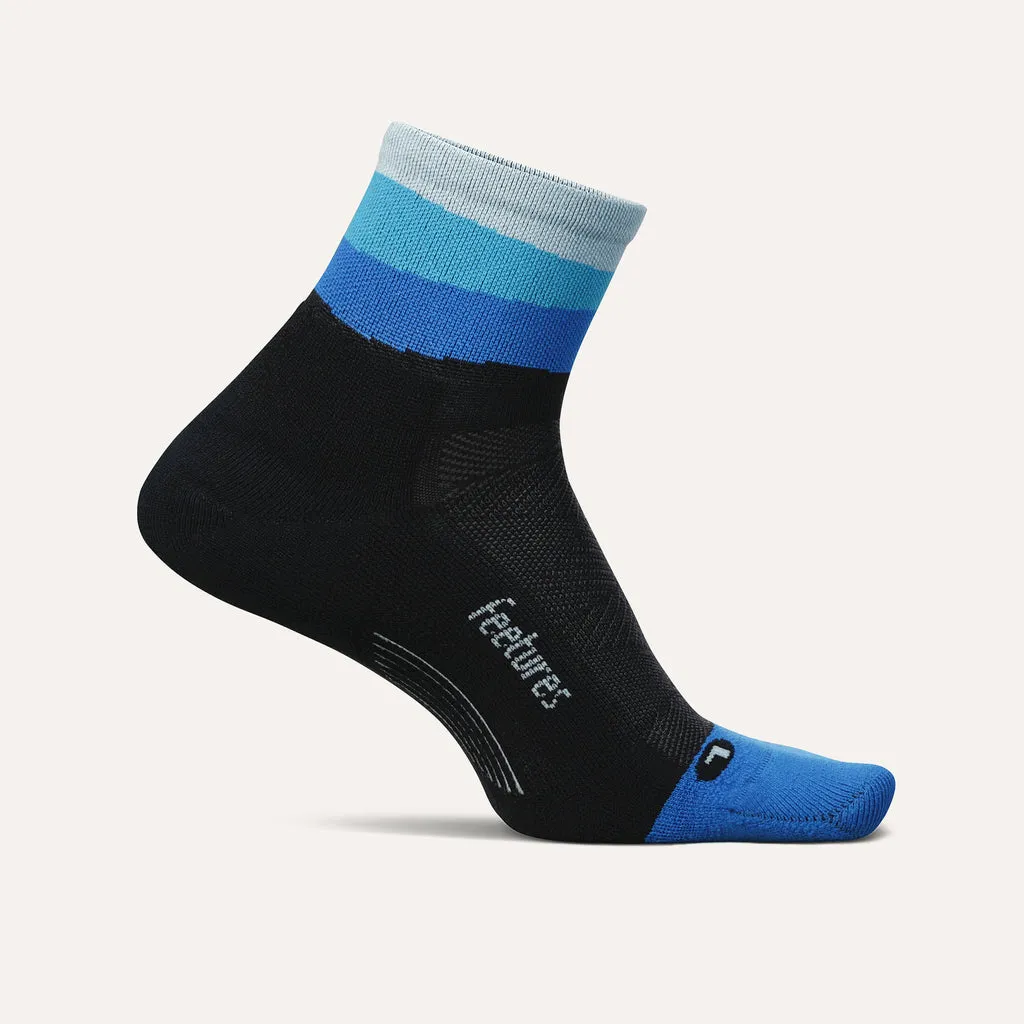 Feetures Elite Light Cushion Quarter Socks