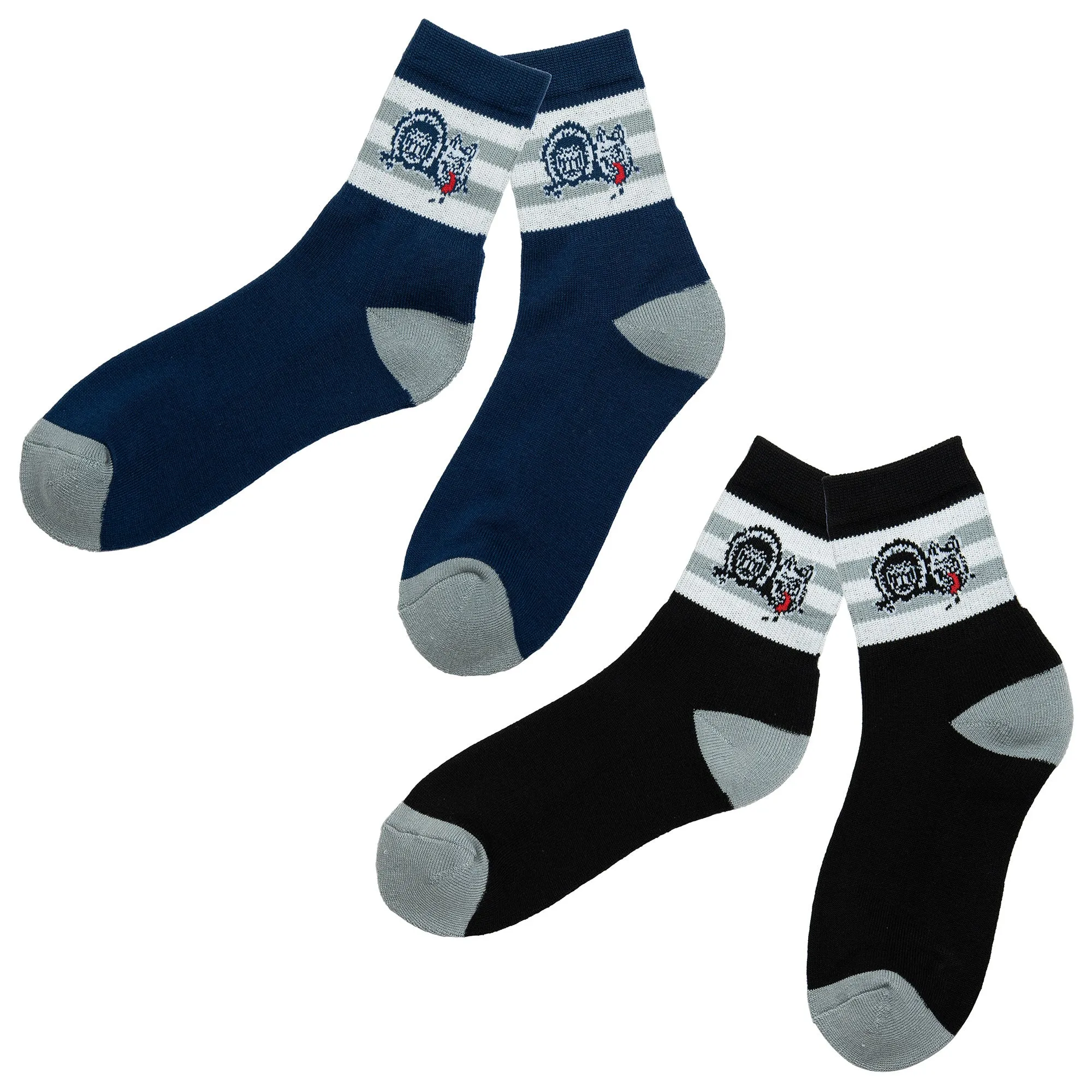 FIVE STRIPE LOGO SOCKS - FSLS