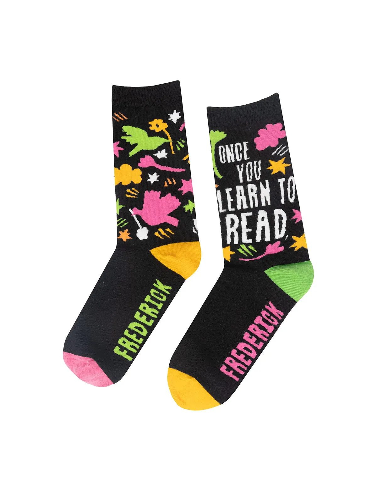 Frederick Douglass - Once You Learn to Read socks