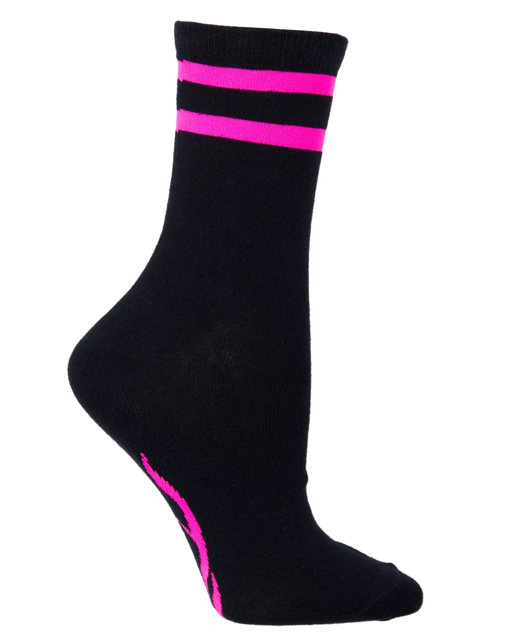 GIRLS STRIPES LOGO SOCKS SHORT