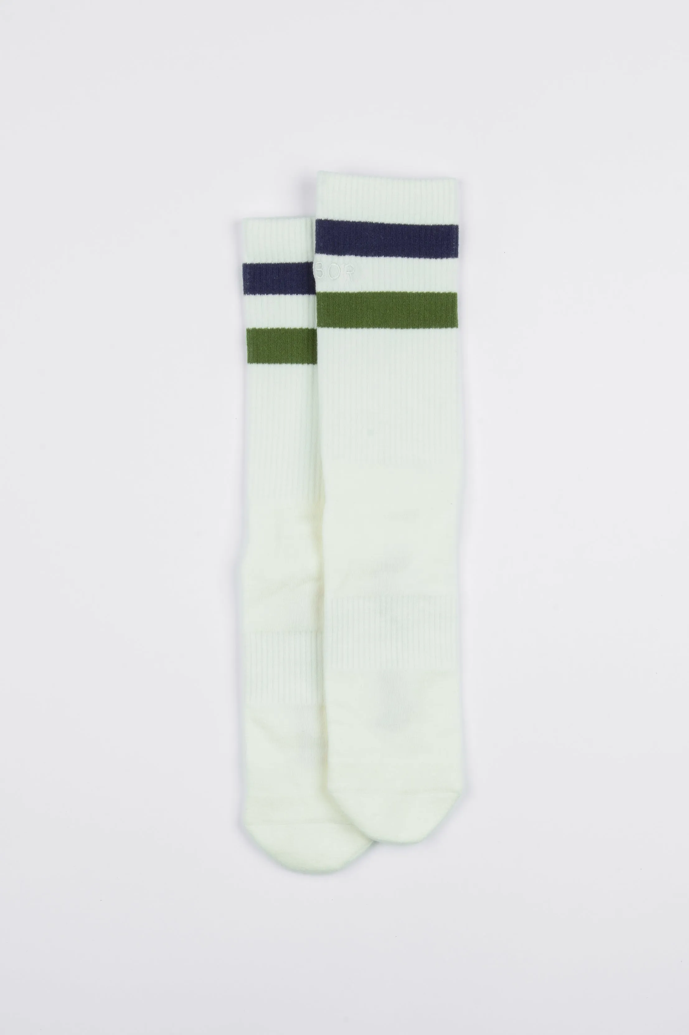 Good Times Vintage Stripes Socks - Blue Green