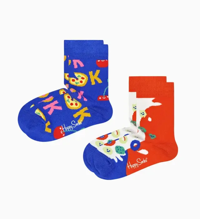 HAPPY SOCKS CHAUSSETTES KOKC02 6300 cereal violet