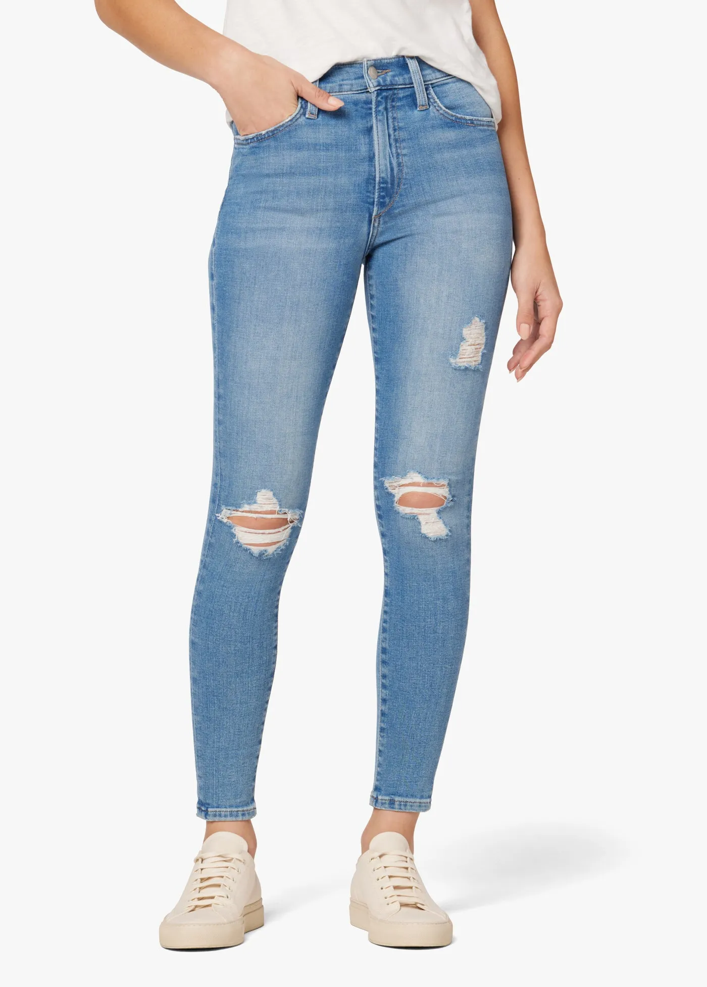 HIGH RISE CURVY SKINNY ANKLE