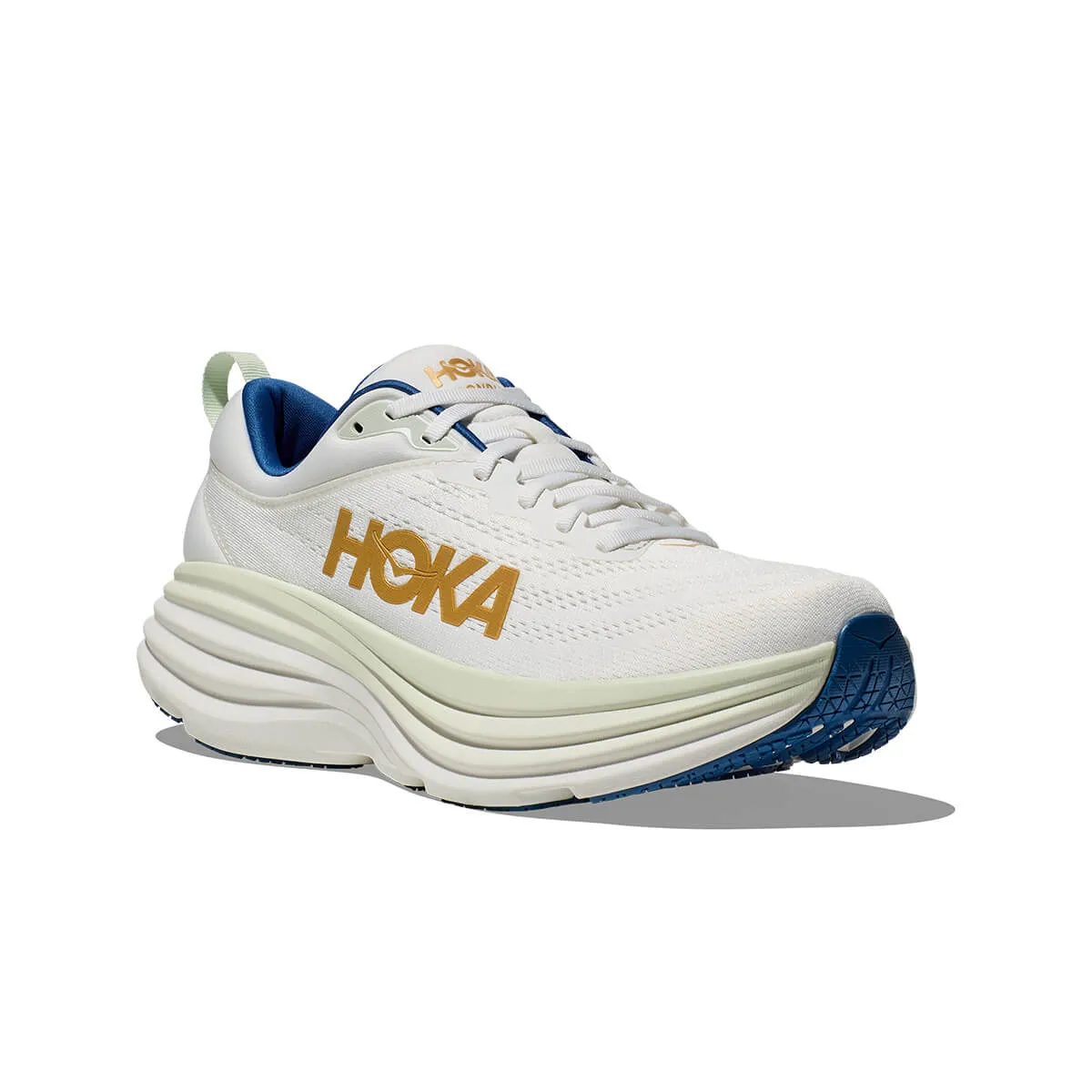 Hoka Bondi 8 Mens | Frost / Gold