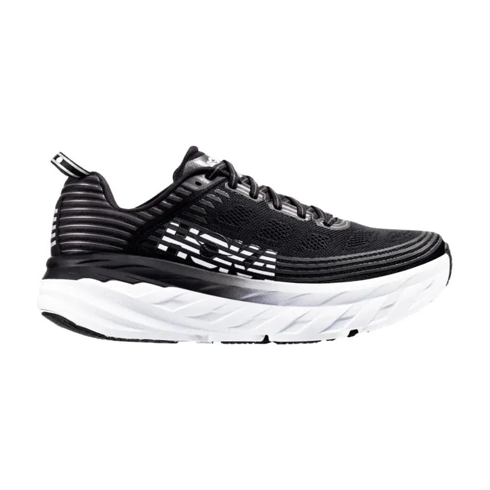 HOKA ONE ONE BONDI6-BLACK