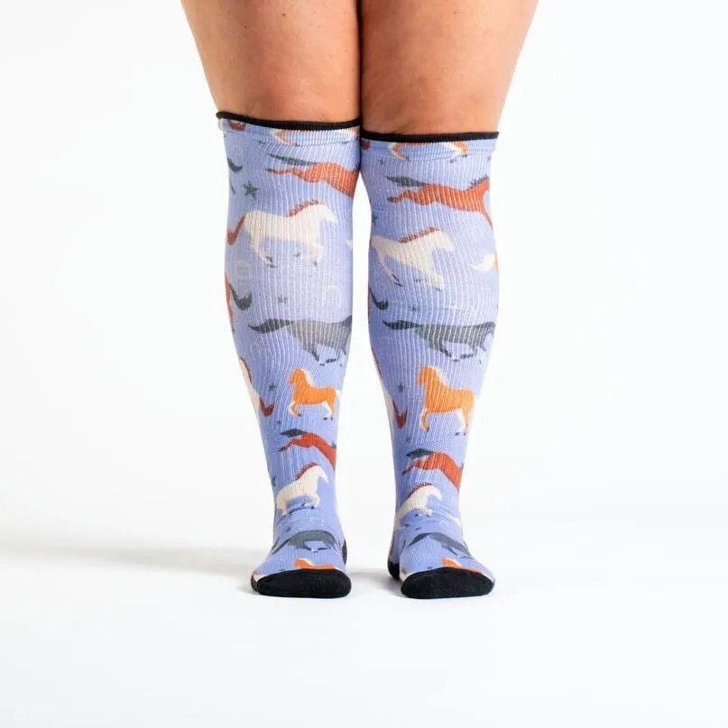 Horsing Around Diabetic Compression Socks