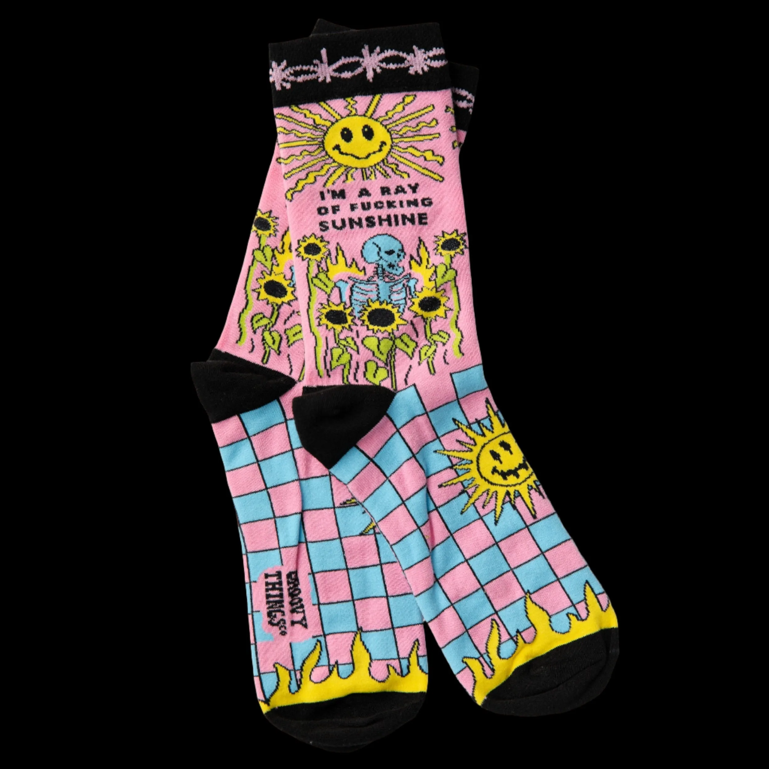 I'm A Ray Of Fucking Sunshine - Women's Crew Socks