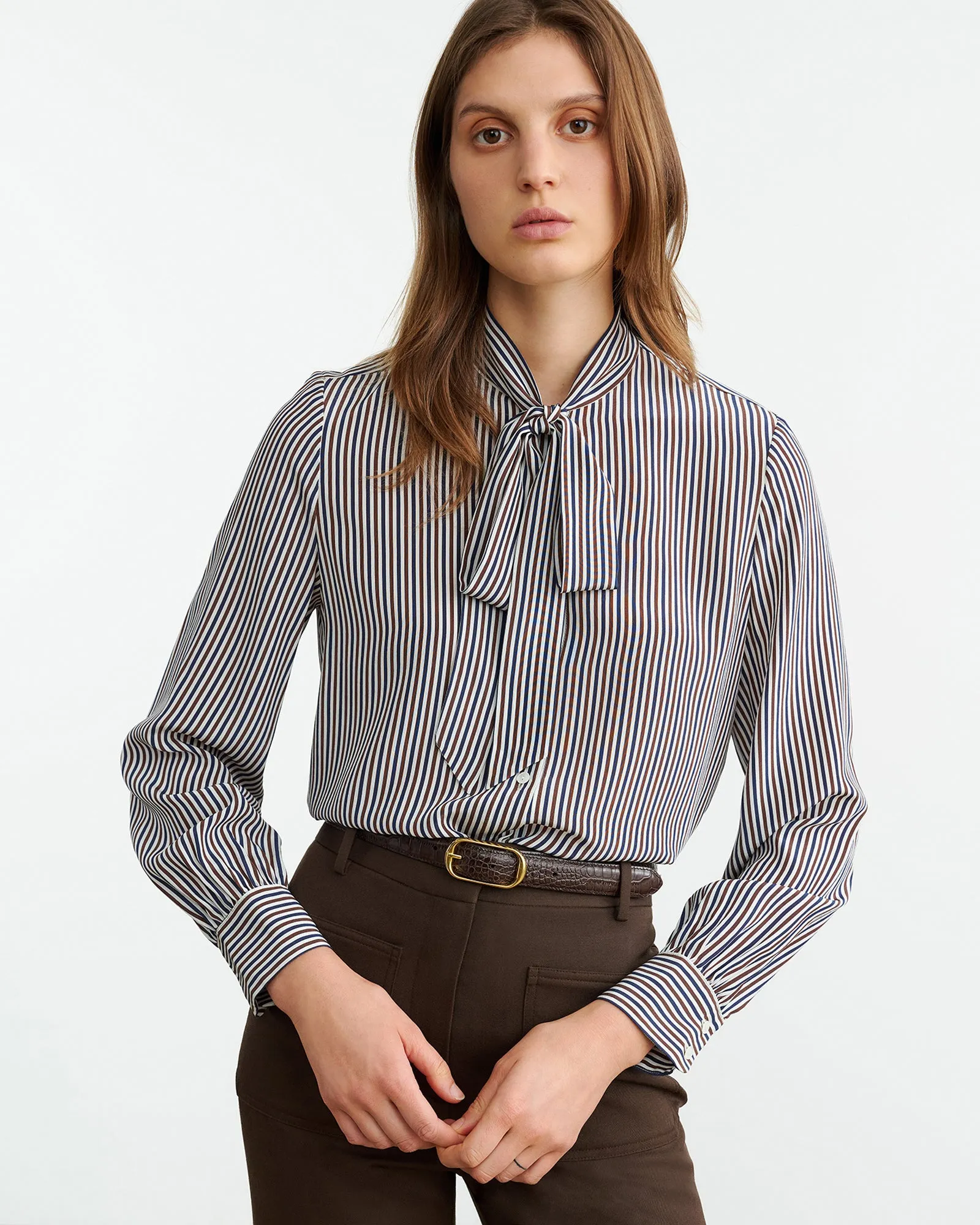 IRINA SILK BLOUSE