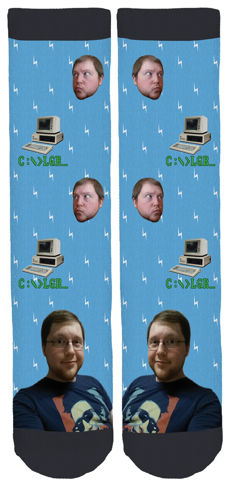 Lazy Game Reviews Crew Socks