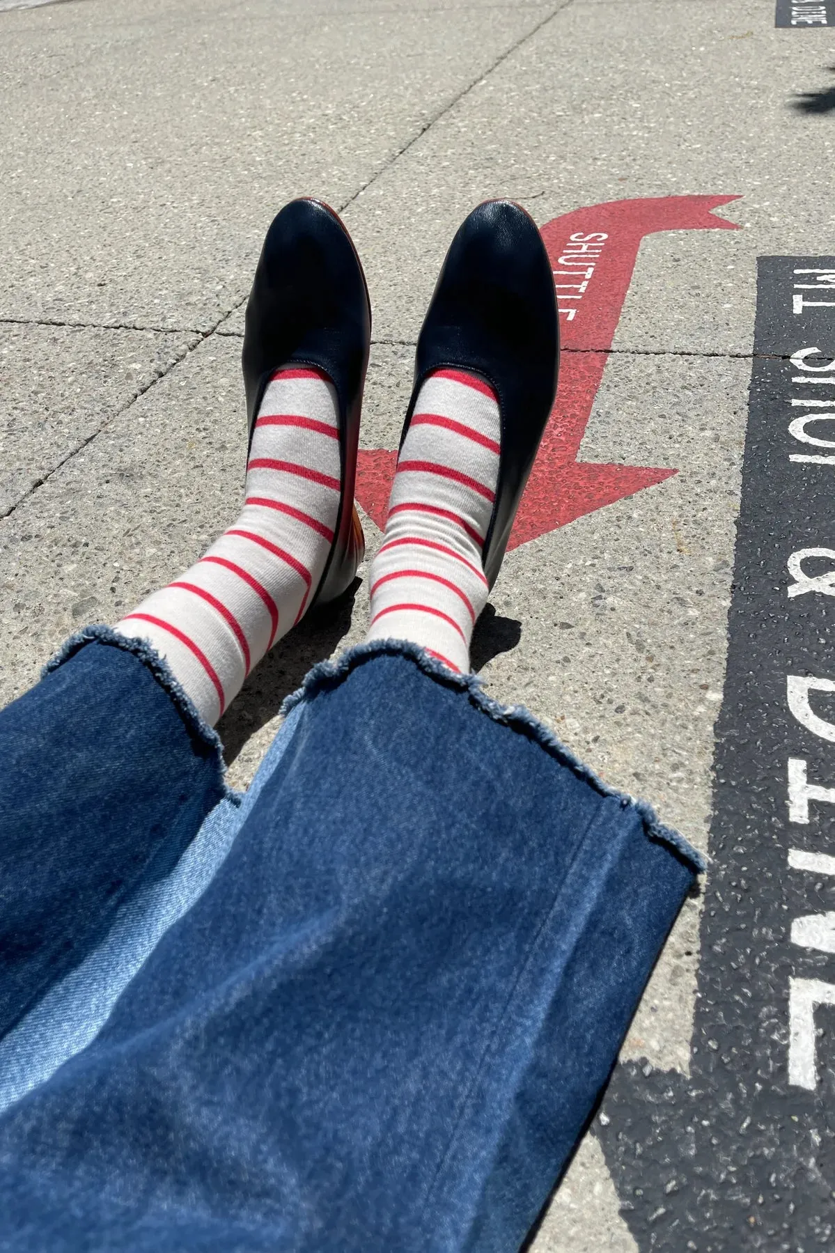 Le Bon Shoppe - Wally Socks | Candy Cane