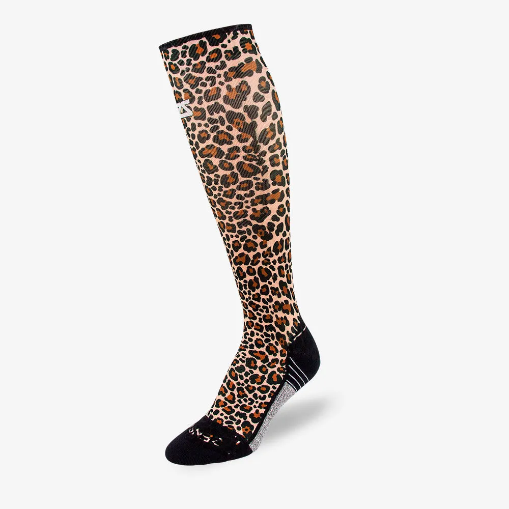 Leopard Compression Socks (Knee-High)