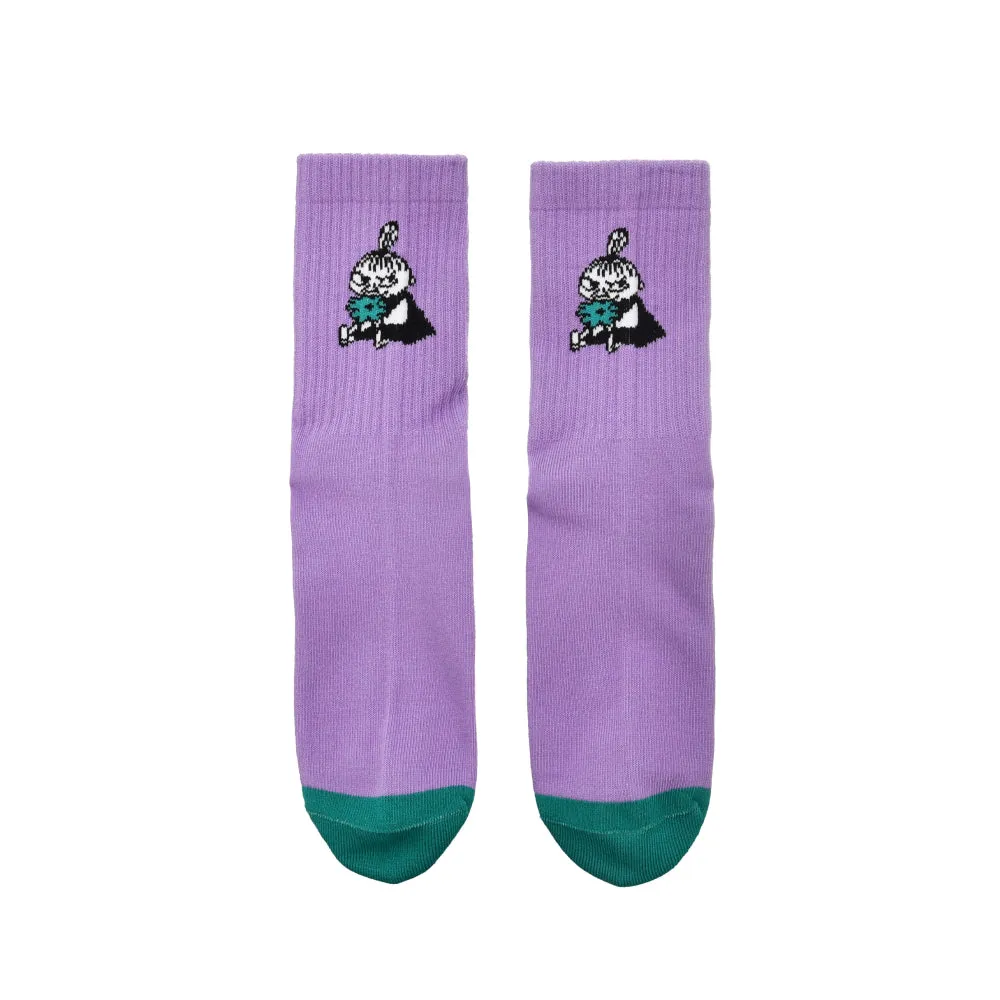 Little My Ladies Retro Socks Violet - Nordicbuddies