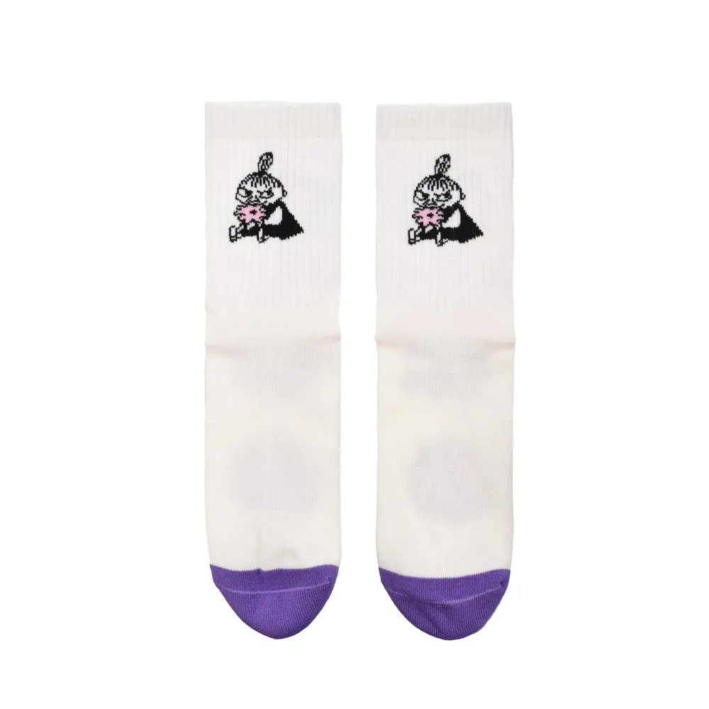 Little My Ladies Retro Socks White - Nordicbuddies