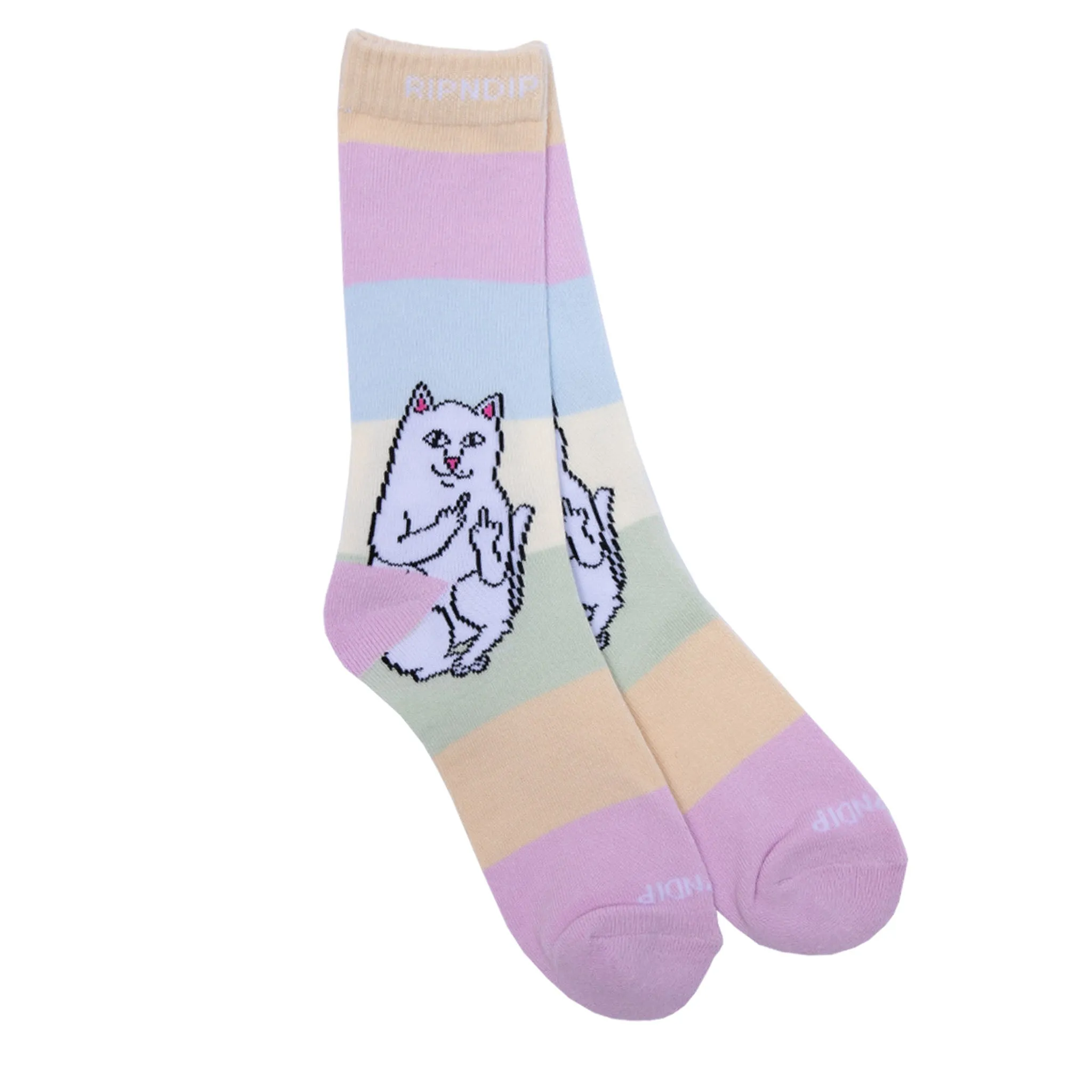 Lord Nermal Mid City Socks (Pastel)