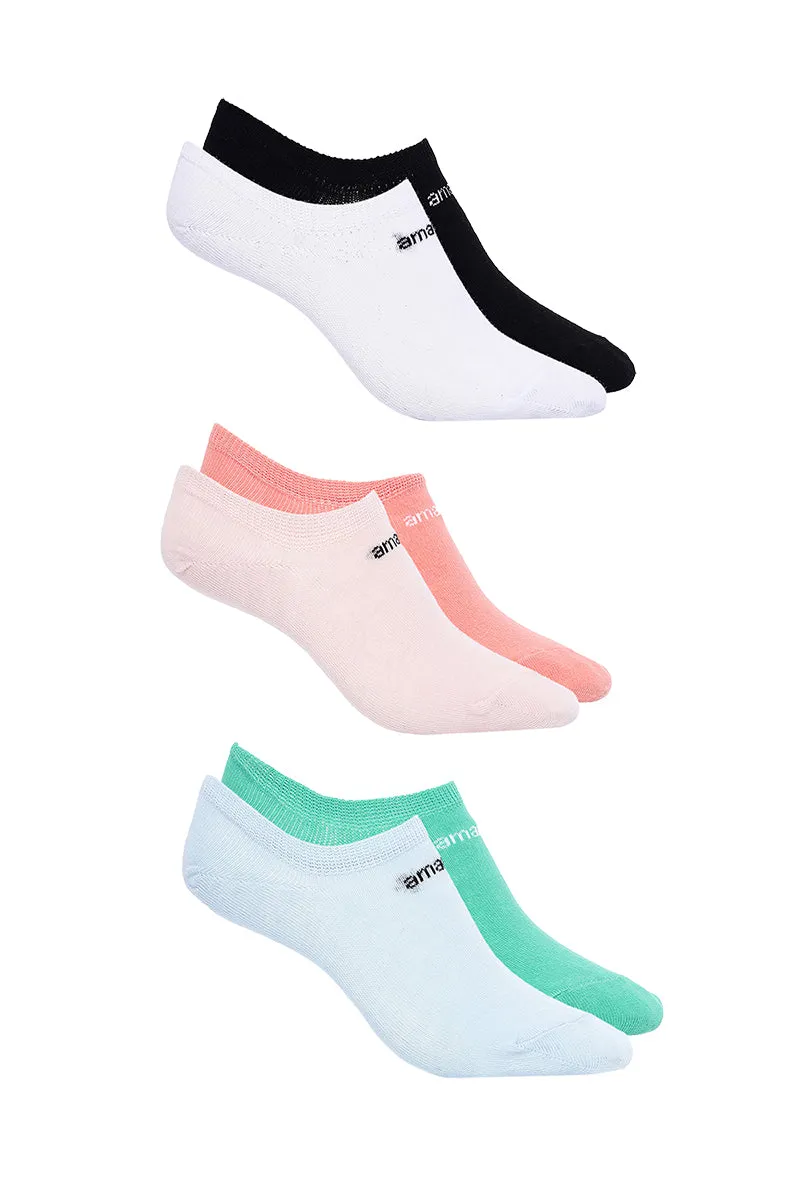 Low Cut Socks (Pack of 6) - Multicolor