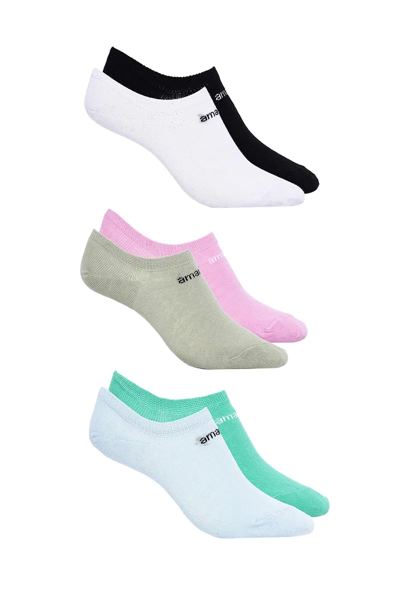 Low Cut Socks (Pack of 6) - Multicolor