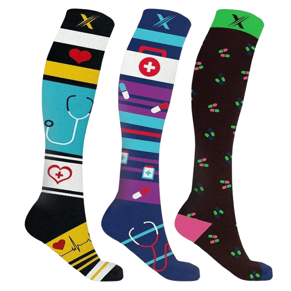 Medical Compression Socks (3-Pairs)