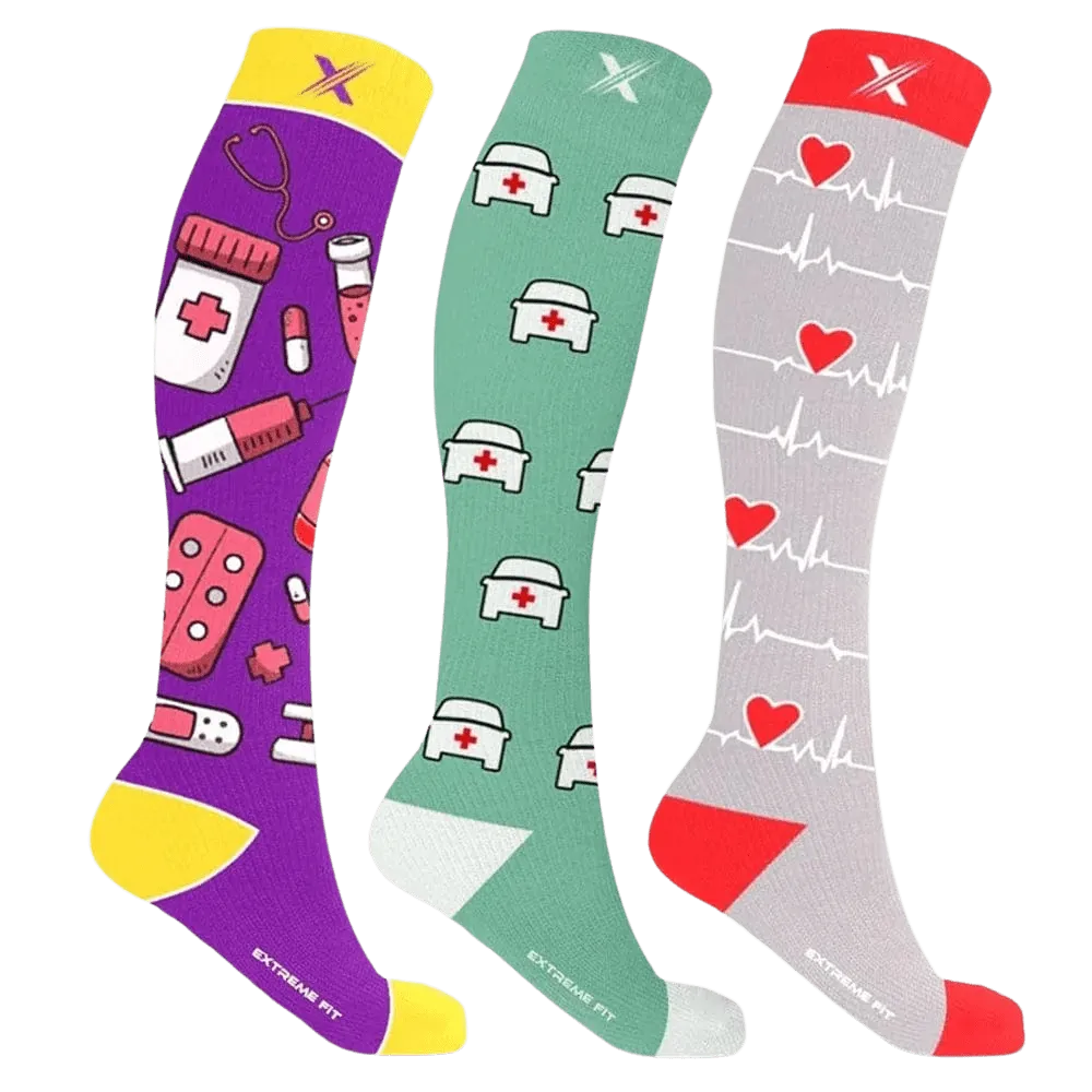 Medical Compression Socks (3-Pairs)