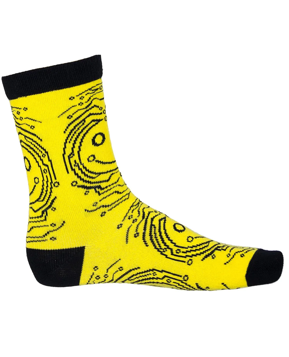 MENS TECH FACE SOCKS