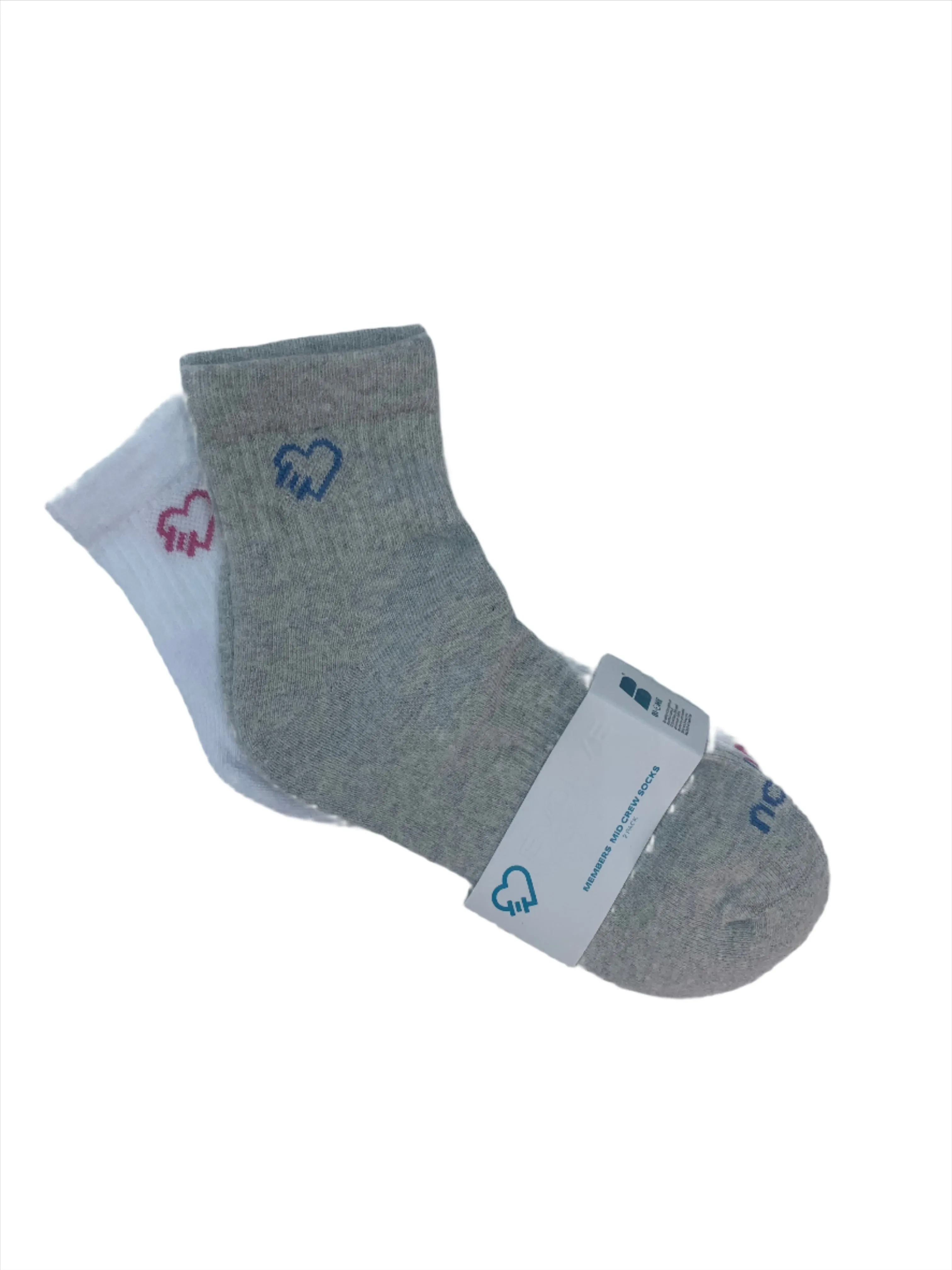 Mid Crew Socks, EvolveYou Brand