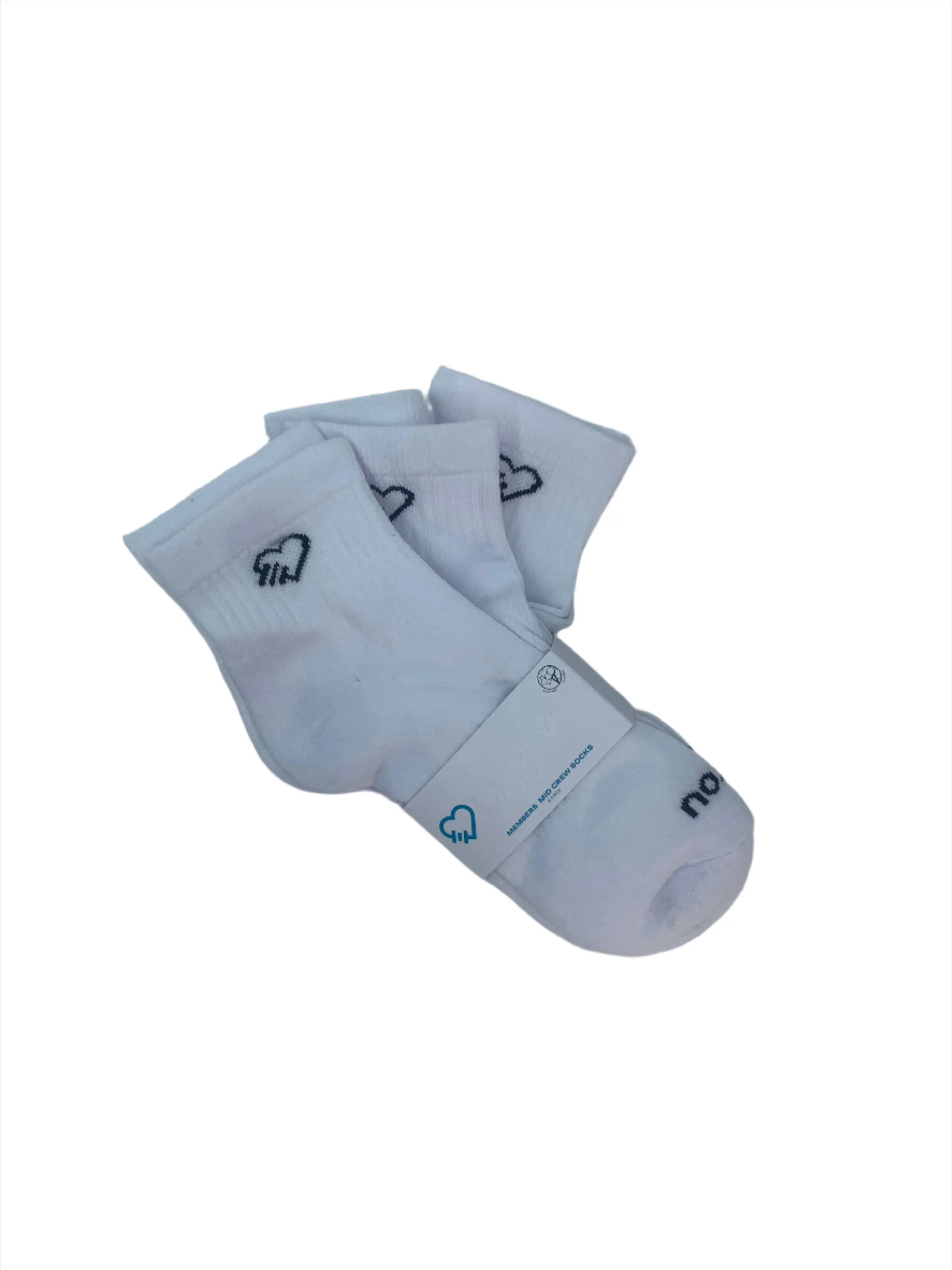 Mid Crew Socks, EvolveYou Brand