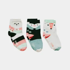 Mixed Patterns Baby Socks (3-pack)