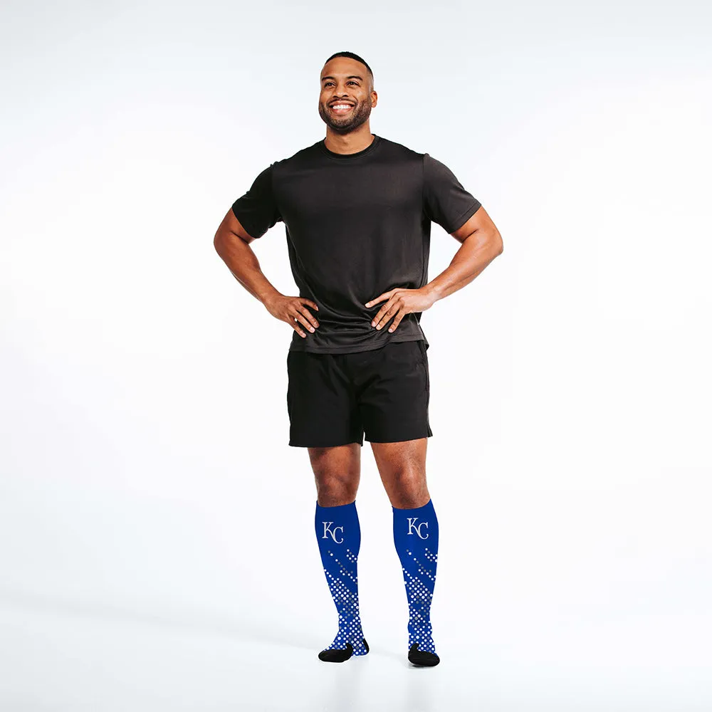 MLB Compression Socks, Kansas City Royals - Scoreboard