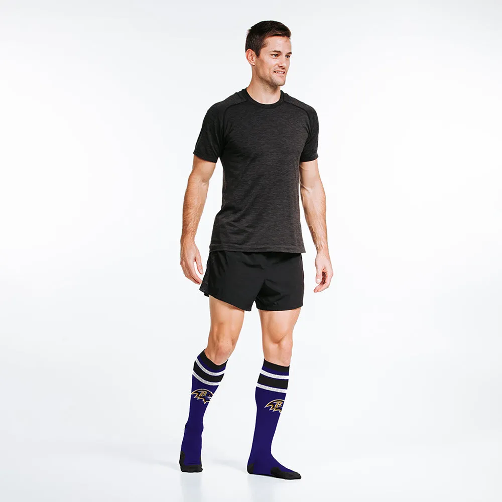 NFL Compression Socks, Baltimore Ravens