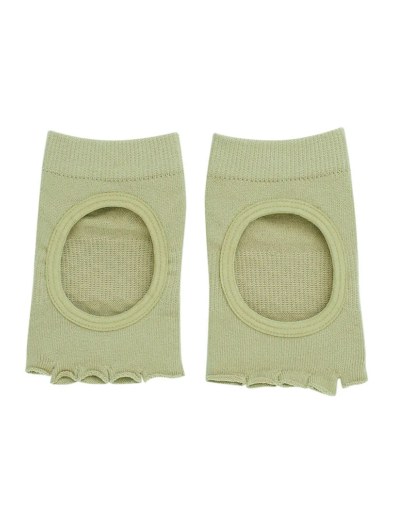 Non-Slip Support Half Toe Grip Socks