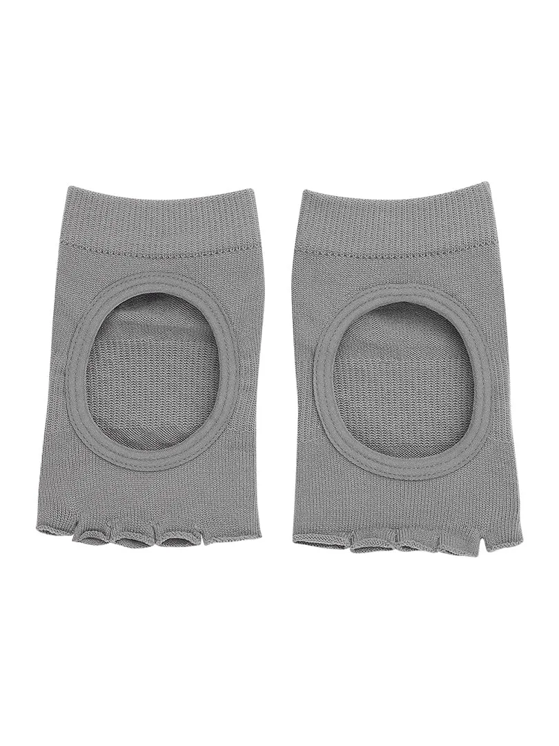 Non-Slip Support Half Toe Grip Socks