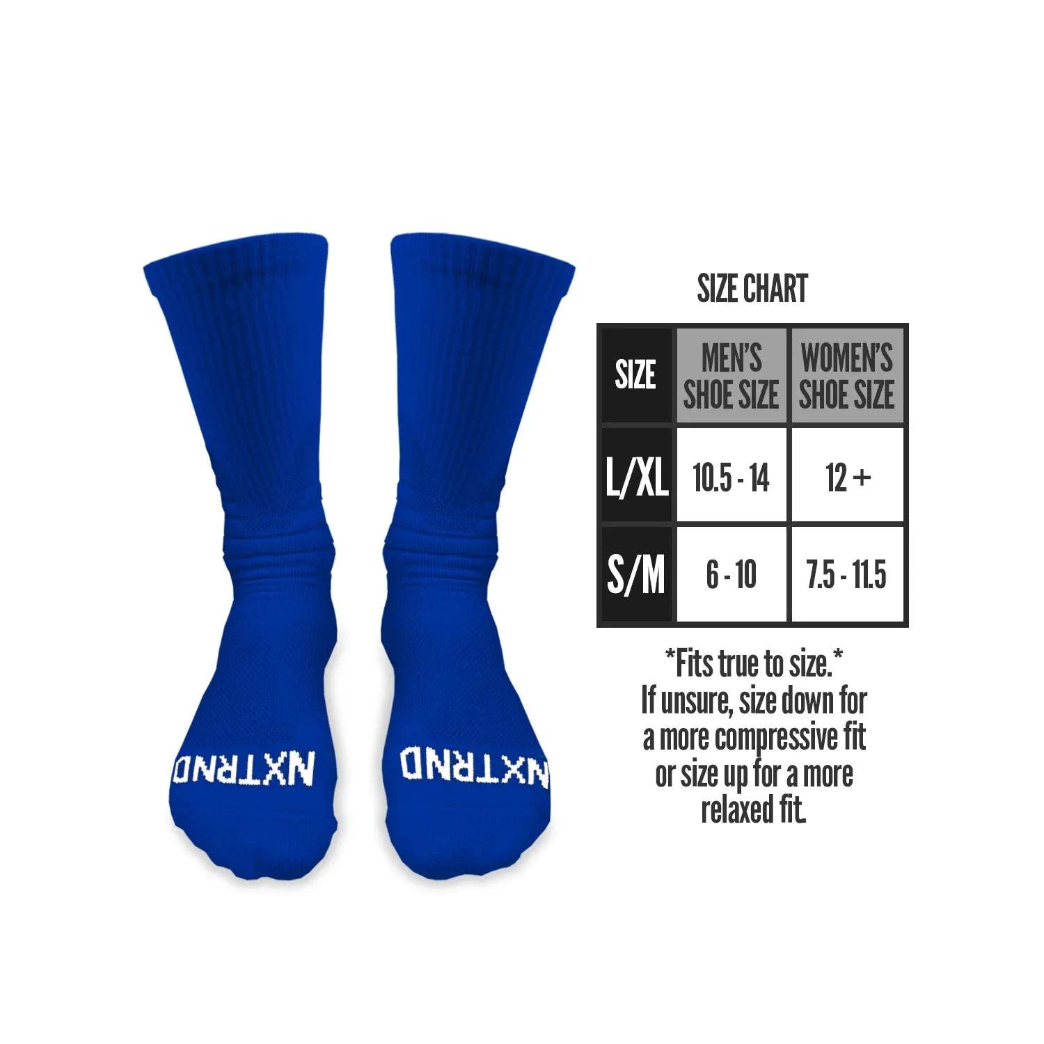 NXTRND Crew Socks Blue (3-Pairs)