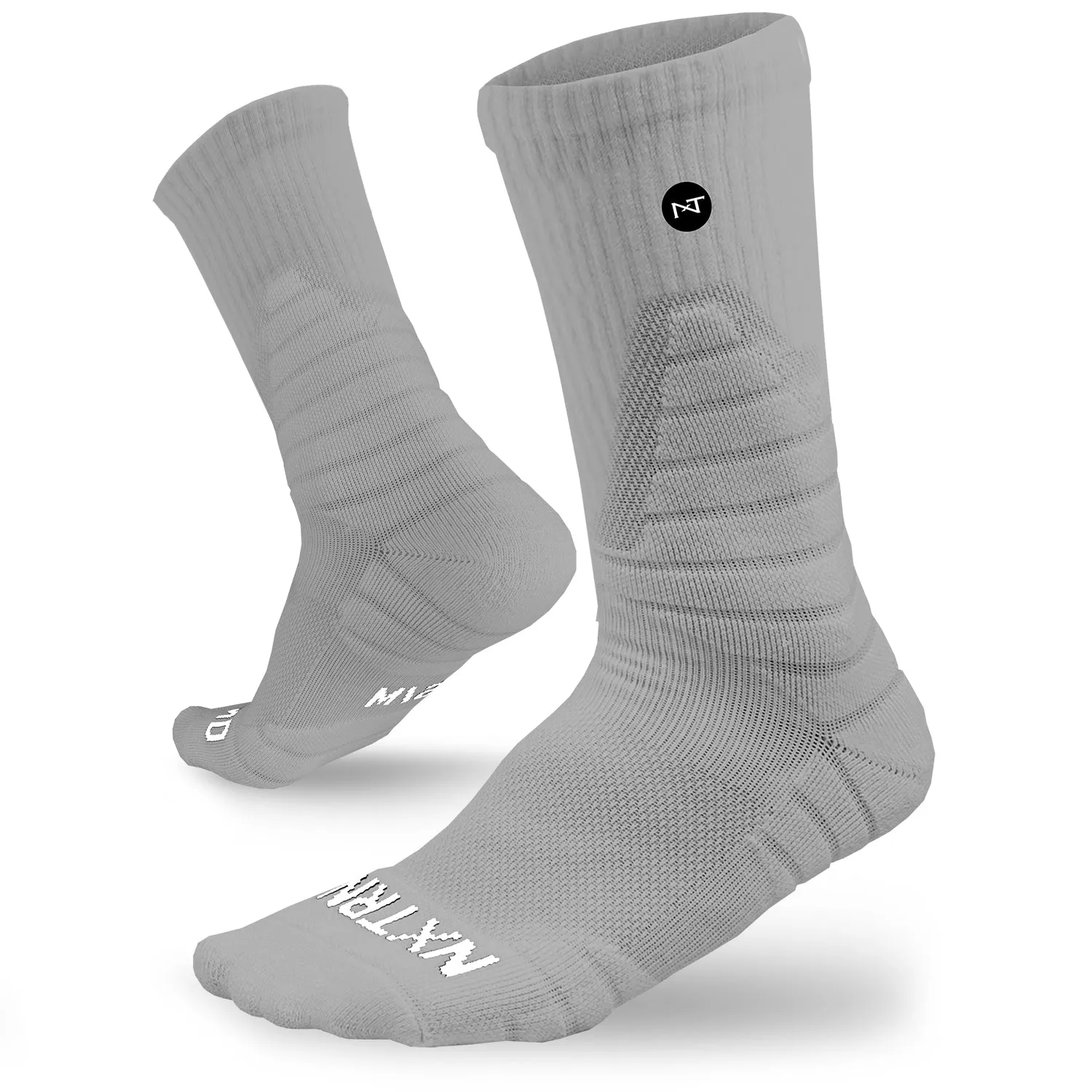 NXTRND Crew Socks Grey (3-Pairs)