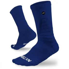 NXTRND Crew Socks Navy Blue (3-Pairs)