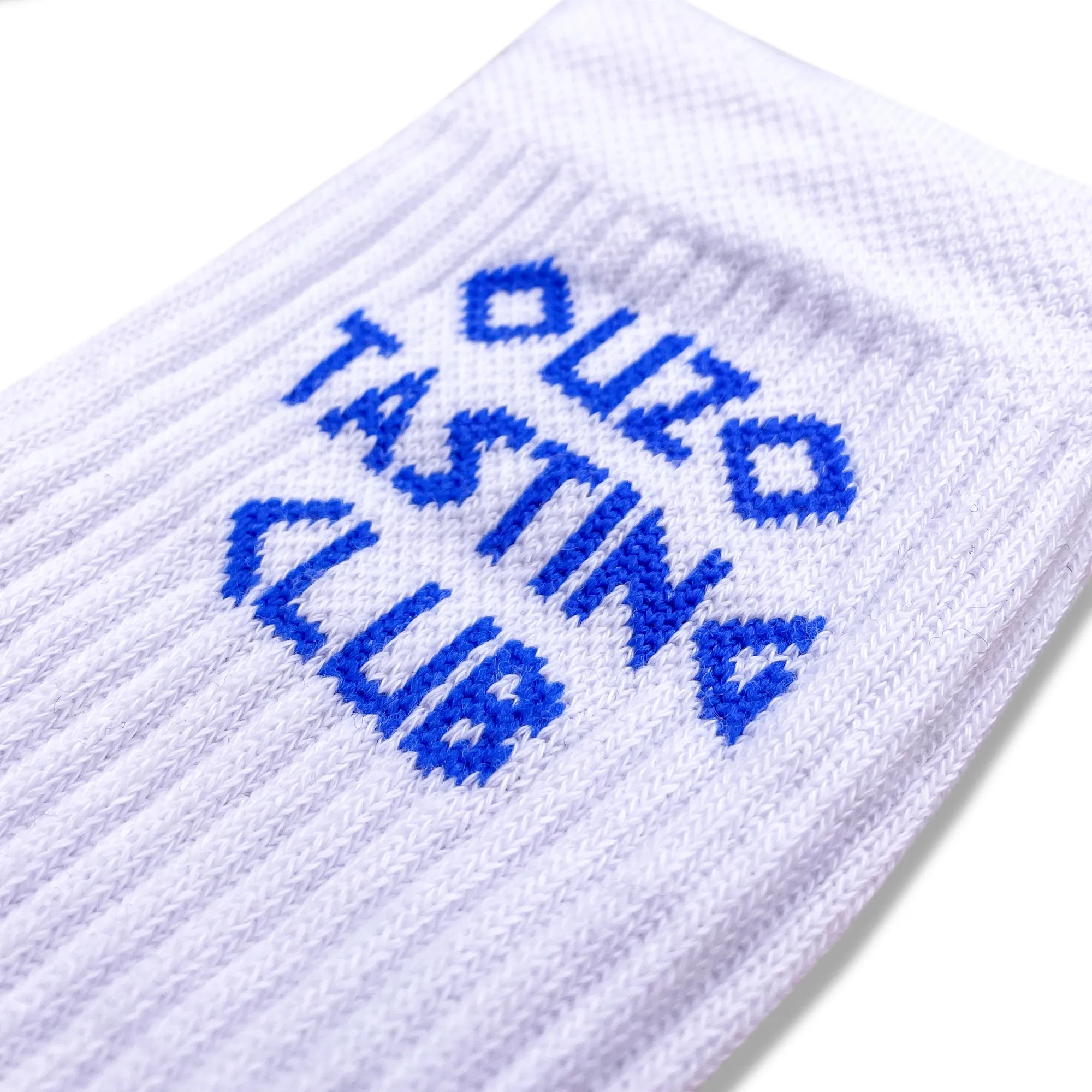 Ouzo Tasting Tennis Socks - White