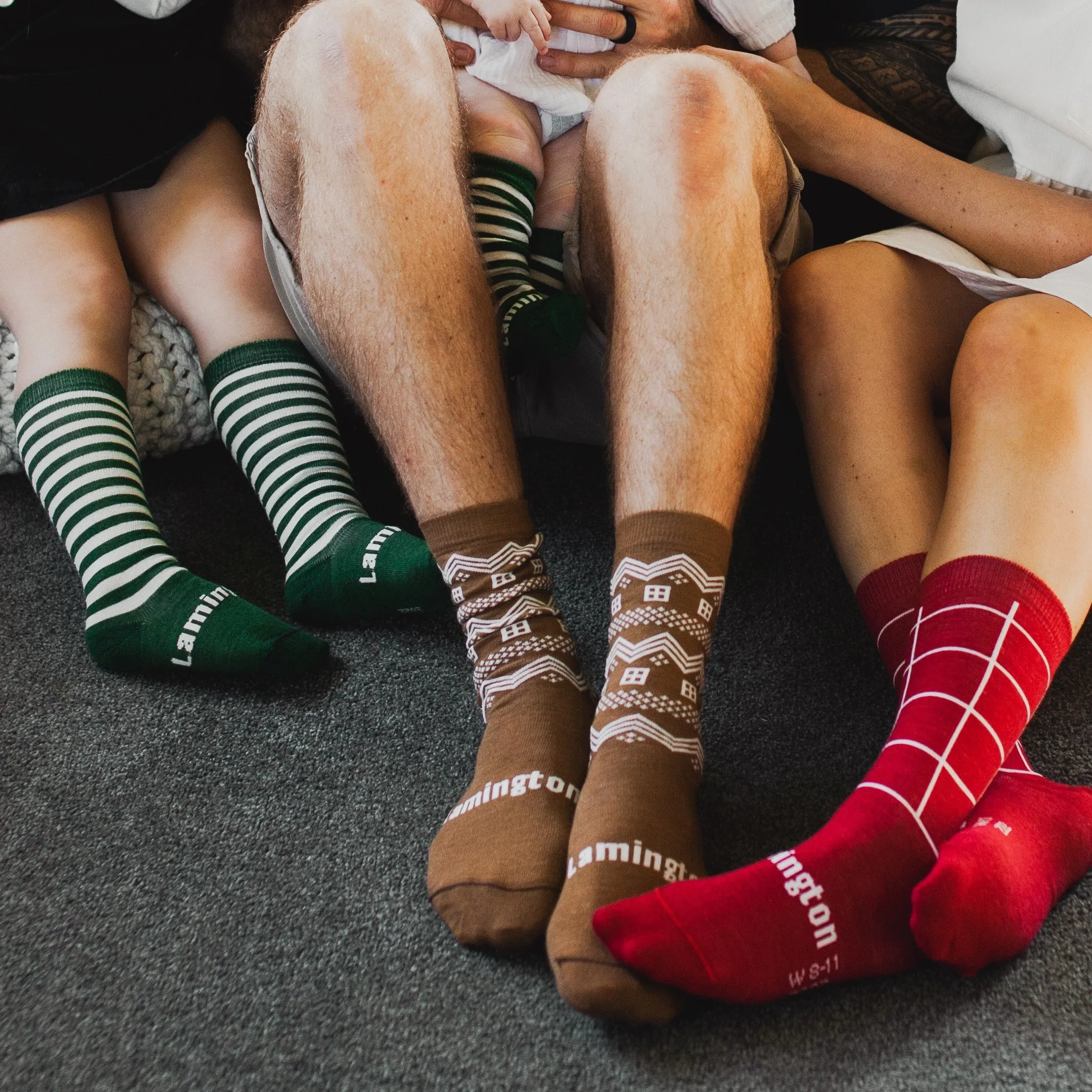 Pine Socks (4-8 years and Adult)