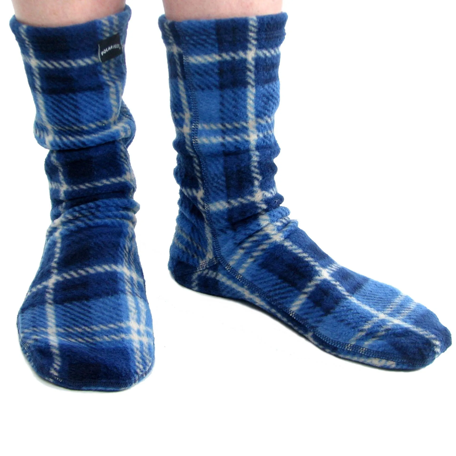 Polar Feet SUPER STRETCHY Fleece Socks - Flannel