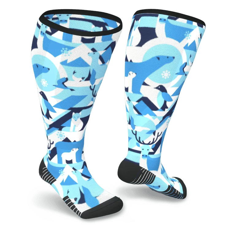 Polar Ice Diabetic Compression Socks