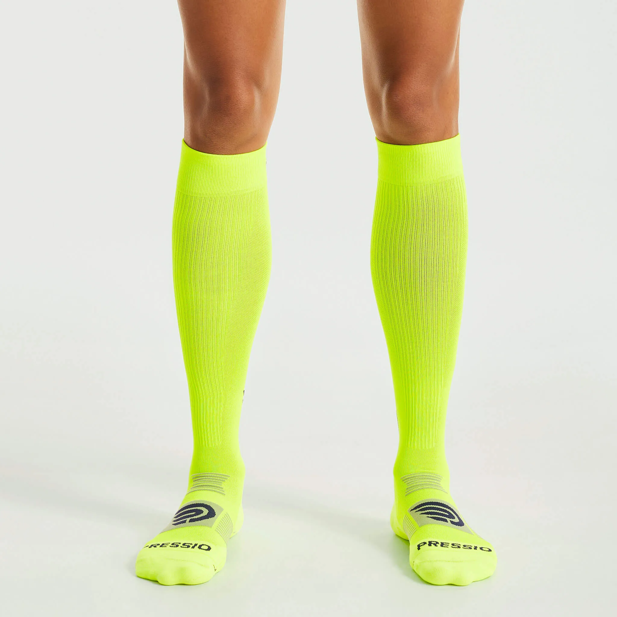 Pressio | Unisex EQ Compression Socks - Yellow/Navy