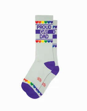 Proud Gay Dad Gym Socks