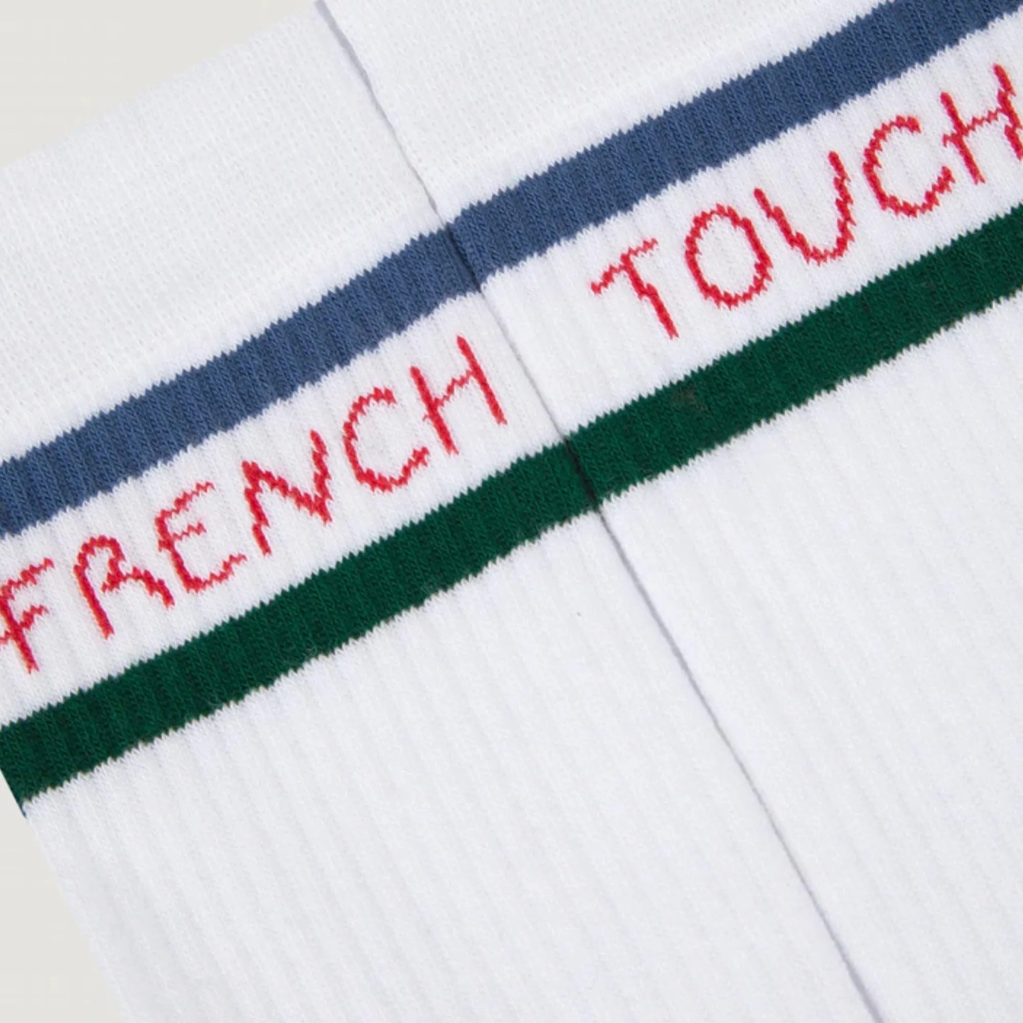 "French Touch" Gasnier Socks (White)