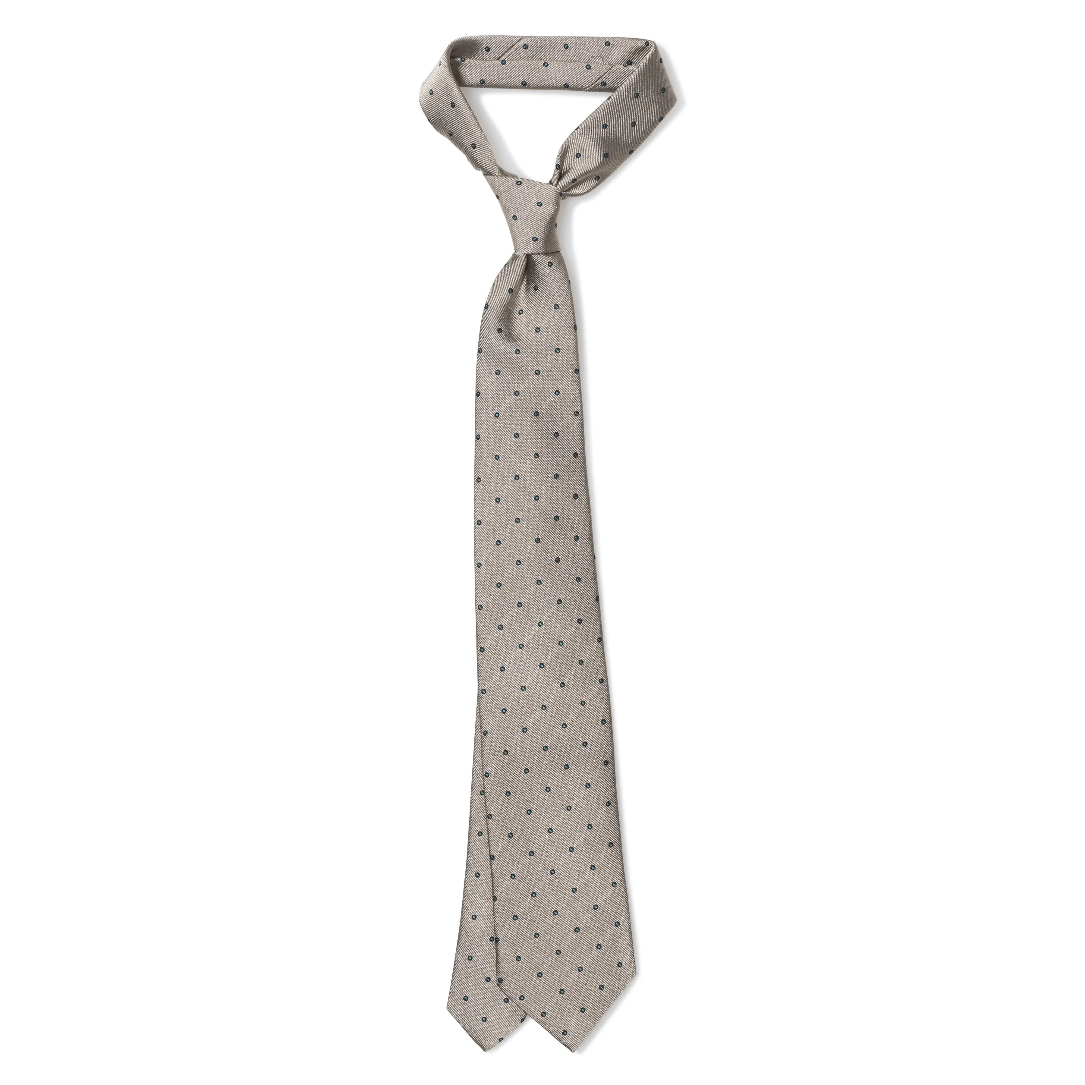 Silk Jacquard Tipped Tie