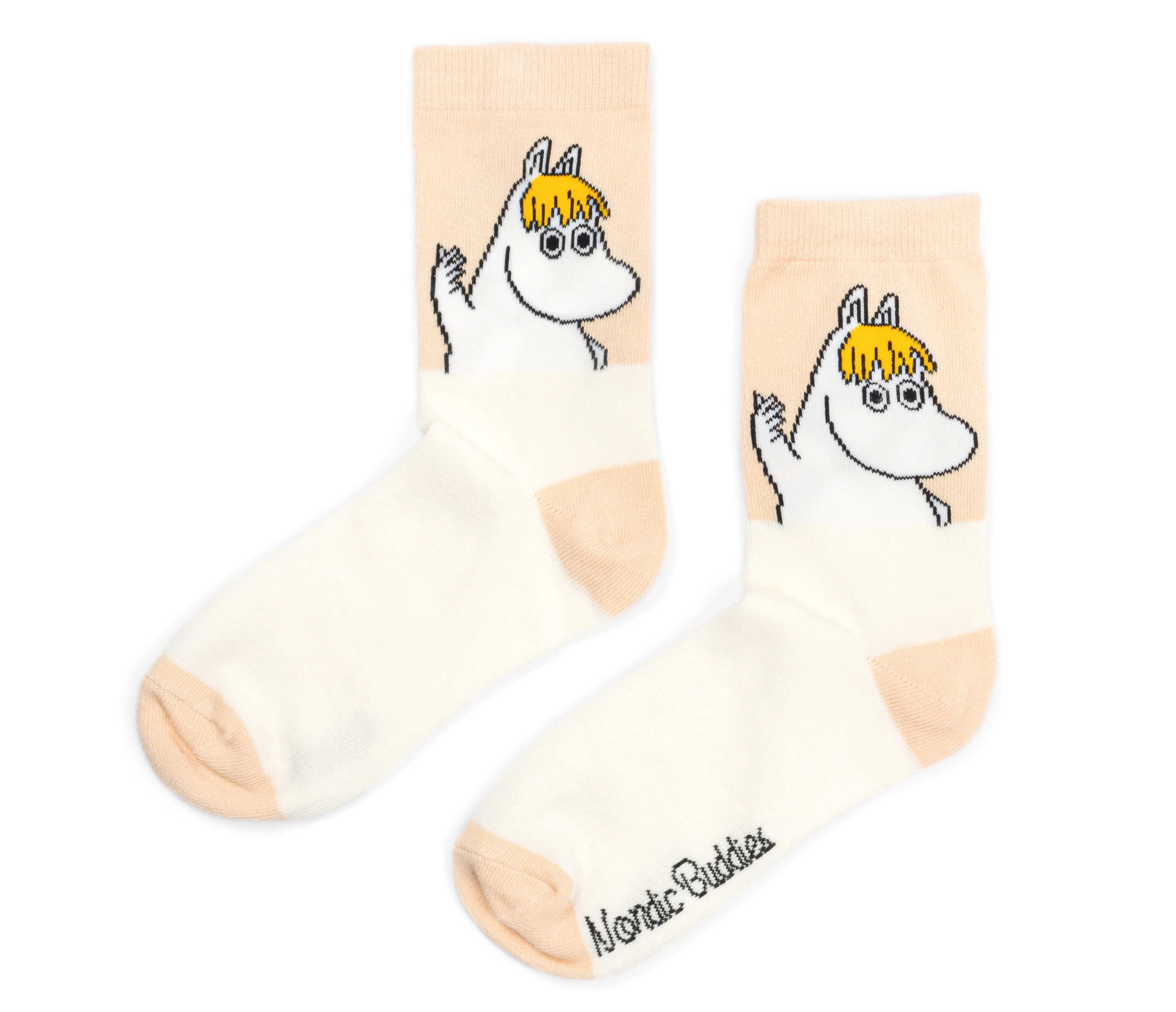 Snorkmaiden Idea Ladies Socks - Beige/White