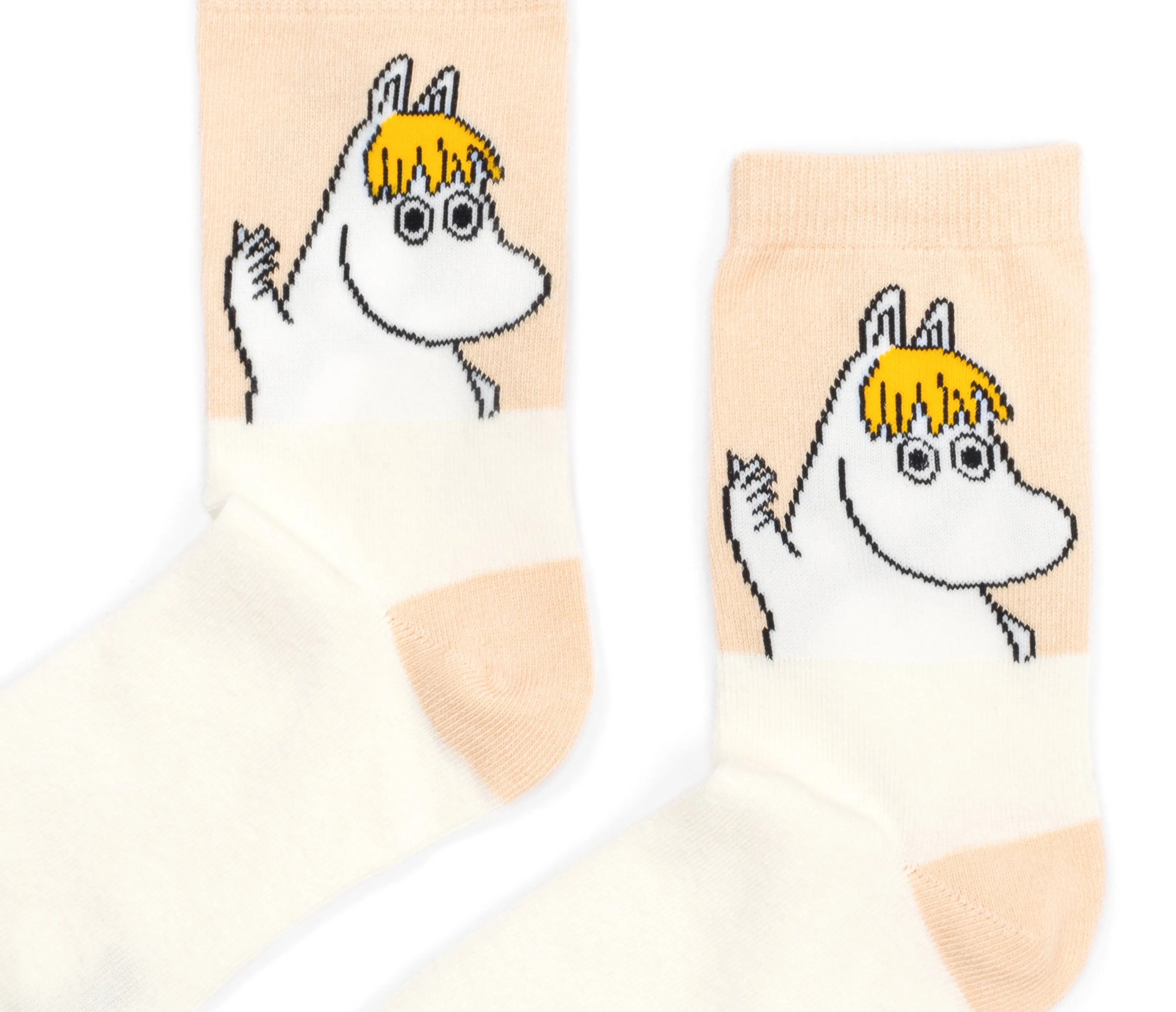 Snorkmaiden Idea Ladies Socks - Beige/White