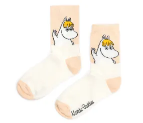 Snorkmaiden Idea Ladies Socks - Beige/White