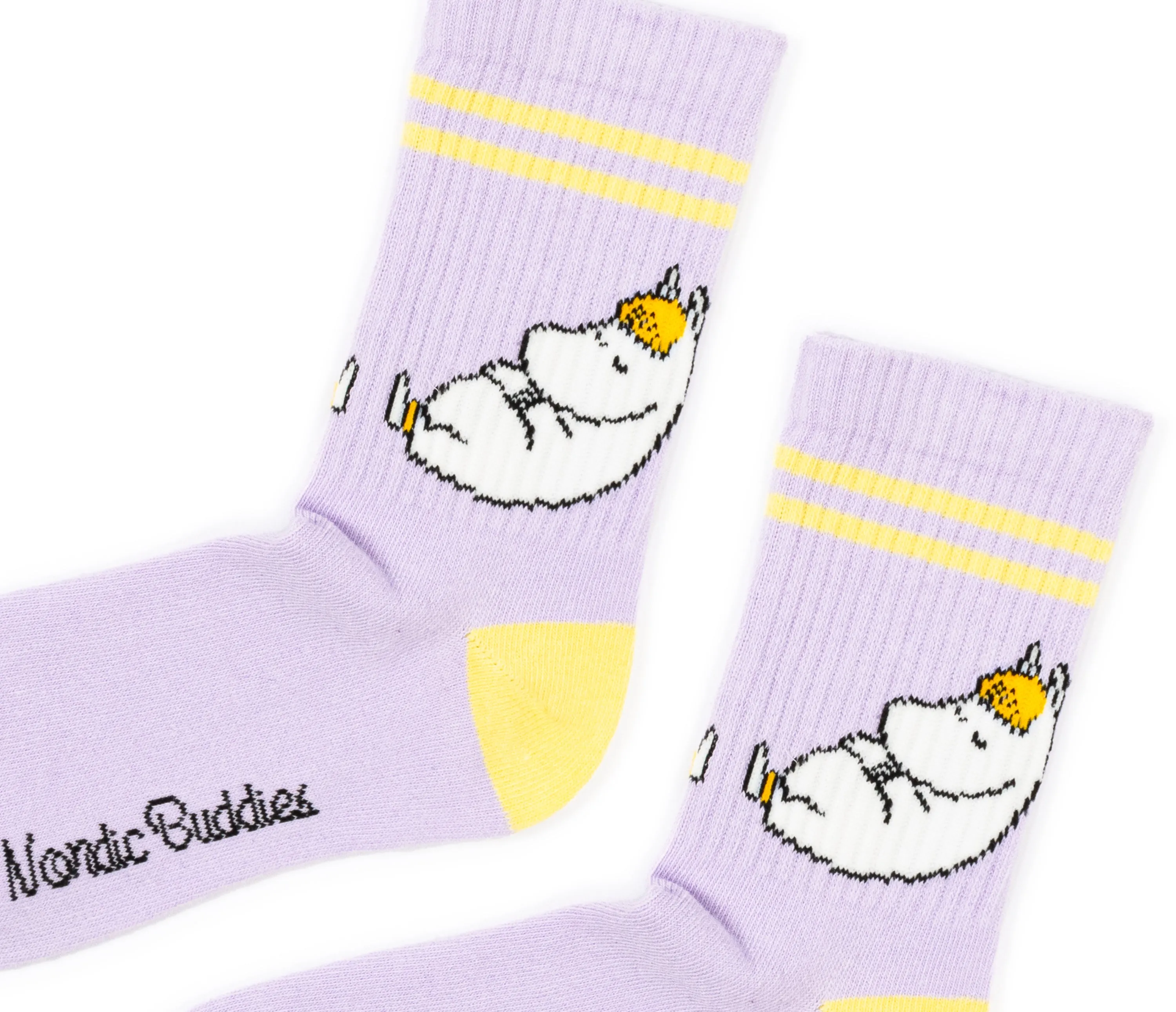 Snorkmaiden Retro Ladies Socks - Lilac