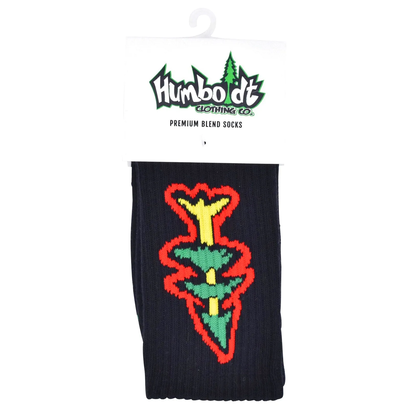 Stayfresh Premium Blend Socks Black-Rasta