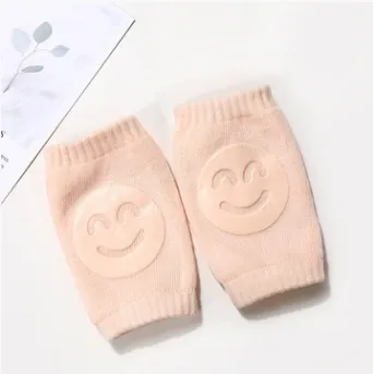 Summer Terry Happy Baby Socks Knee Pads